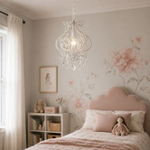 Lucca and Luna Darling Acrylic Ceiling Chandelier