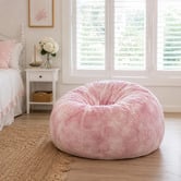 Lucca and Luna 100cm Cloud Faux Fur Beanbag Cover