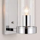 Lucca and Luna Camden Chrome Metal Wall Light
