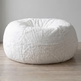Lucca and Luna 100cm Cloud Faux Fur Beanbag Cover