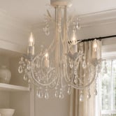 Lucca and Luna Harmony Crystal 5 Light Chandelier