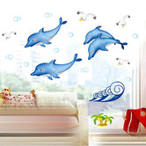 Vista Decals Dolphins Wall Decal
