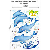 Vista Decals Dolphins Wall Decal