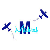 Vista Decals Personalised 2 Airplanes Removable Wall Sticker