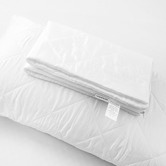 Aldrin Home White Bamboo Standard Pillow Protector