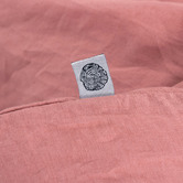 Aldrin Home Plain Dyed Linen Euro Pillowcase