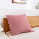 Aldrin Home Plain Dyed Linen Euro Pillowcase