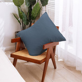 Aldrin Home Plain Dyed Linen Euro Pillowcase