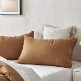 Natural Home Rust European Flax Linen Quilt Cover Set