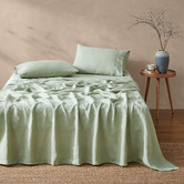 Aldrin Home Natural Home Vintage Washed Hemp Sheet Set