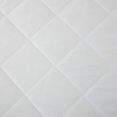 Aldrin Home White Bamboo Cot Mattress Protector