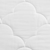 Aldrin Home White Organic Cotton Cot Mattress Protector
