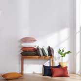 Aldrin Home Ardenne French Flax Linen Lumbar Cushion