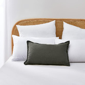Aldrin Home Ardenne French Flax Linen Lumbar Cushion