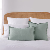 Aldrin Home Ardenne French Flax Linen Lumbar Cushion