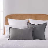 Aldrin Home Ardenne French Flax Linen Lumbar Cushion