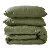 Aldrin Home Hunter Findlay European Flax Linen Quilt Cover Set