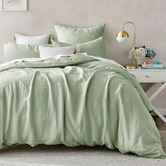 Aldrin Home Willow Findlay European Flax Linen Quilt Cover Set