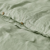 Aldrin Home Willow Findlay European Flax Linen Quilt Cover Set