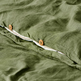 Aldrin Home Hunter Findlay European Flax Linen Quilt Cover Set