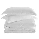 Aldrin Home White 400TC Bamboo Quilt Cover Set