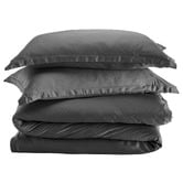 Aldrin Home Charcoal 400TC Bamboo Quilt Cover Set