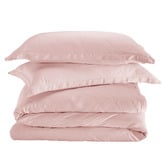 Aldrin Home Blush Pink 400TC Bamboo Quilt Cover Set