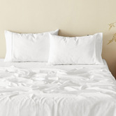 Aldrin Home Solid French Flax Linen Sheet Set