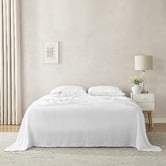 Aldrin Home Solid French Flax Linen Sheet Set