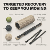 WaterRowerNohrd 6 Piece Tyron Workout Recovery Set