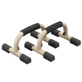 WaterRowerNohrd Beige &amp; Black Push-up Bars