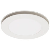Martec White Flow Round Bathroom Exhaust Fan with LED