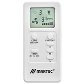 Martec Premium Slimline LCD Ceiling Fan Remote Control