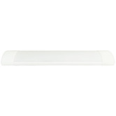 Martec White Pilot Batten Light with Tri-Colour LED