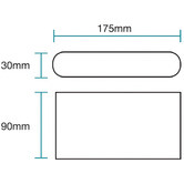 Martec Integra Tri-CCT LED Outdoor Up/Down Wall Light