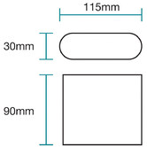 Martec Integra Tri-CCT LED Outdoor Up/Down Wall Light
