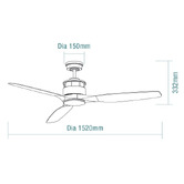 Martec Governor AC Ceiling Fan