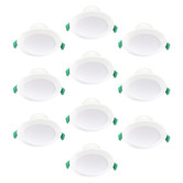 Martec Vito 9W Tri-Colour LED Recessed Downlights