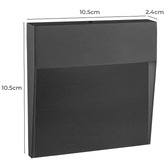 Martec Regis Recessed LED Outdoor Step Light