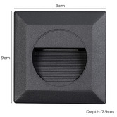 Martec Quattro Recessed LED Outdoor Step Light