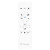 Martec Quantum Matte White DC Ceiling Fan with LED Light