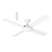 Martec Quantum Matte White DC Ceiling Fan with Remote Control