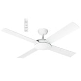 Martec Quantum Matte White DC Ceiling Fan with Remote Control