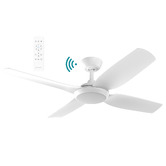 Martec Viper 122cm 4-Blade DC Smart Ceiling Fan with LED Light