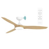 Martec Newport 142cm DC Smart Ceiling Fan with LED Light