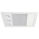 Martec Linux DC Mini White 1000W 3-in-1 Bathroom Heater Exhaust Fan with LED Light