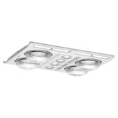 Martec Profile Plus 4 Bathroom 3 in 1 Heater, Exhaust And LED Light