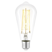 Martec Ember E27 Tubular Extra Warm White 6W LED Filament Lamp