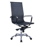 Cooper Furniture Naples Faux Leather High Back Office Chair