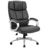 Cooper Furniture Black Auden Faux Leather Office Chair